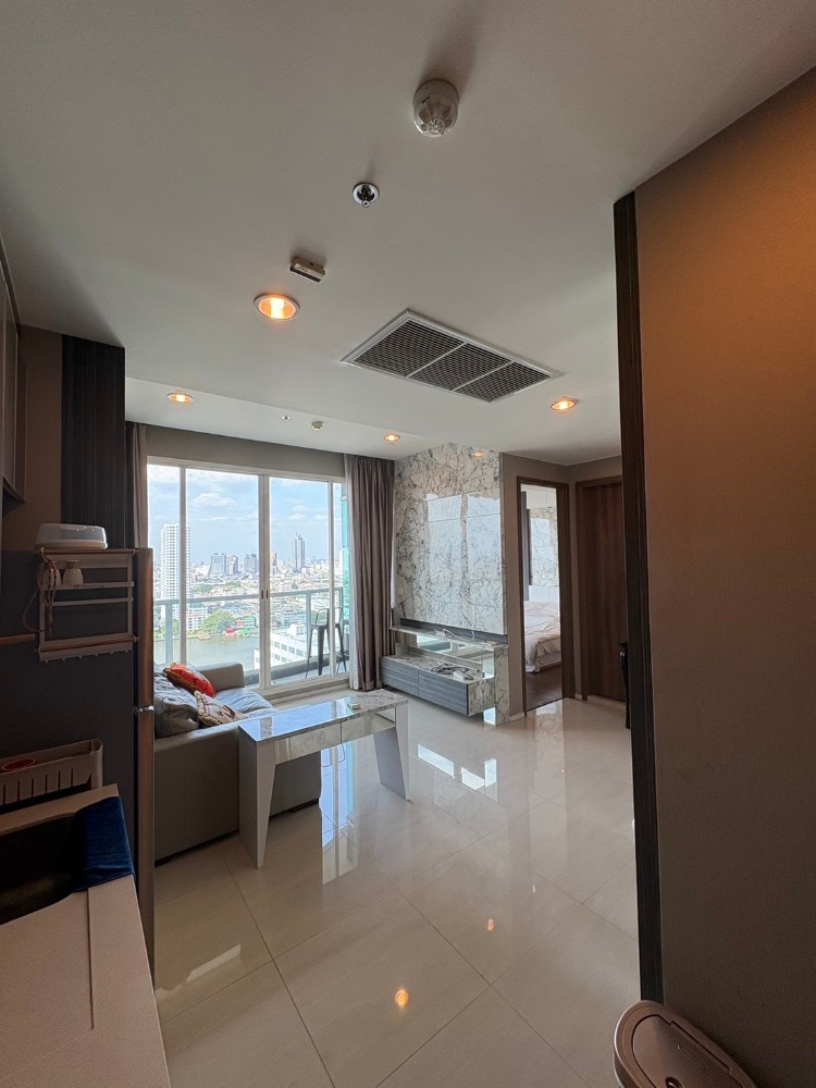 ขายคอนโดสาทร นราธิวาส : SC120024 Condo for sale, Maenam Residence, Chao Phraya River view Near BTS Saphan Taksin
