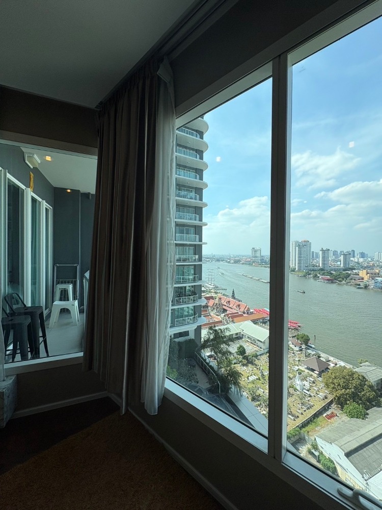 ขายคอนโดสาทร นราธิวาส : SC120024 Condo for sale, Maenam Residence, Chao Phraya River view Near BTS Saphan Taksin