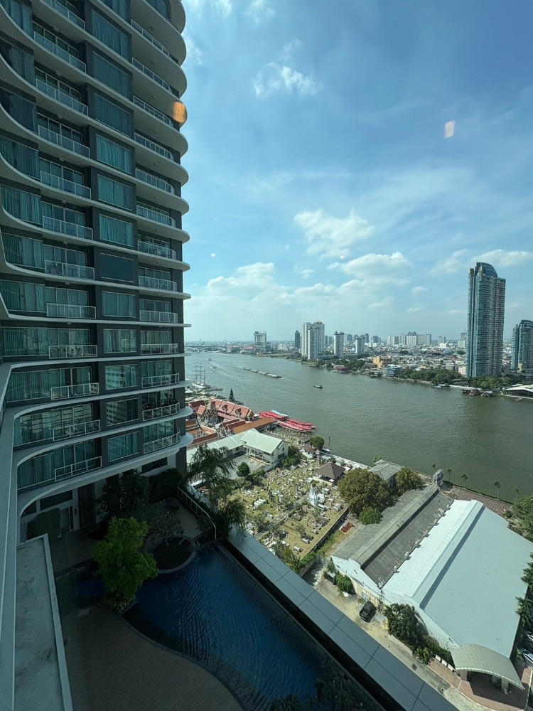 ขายคอนโดสาทร นราธิวาส : SC120024 Condo for sale, Maenam Residence, Chao Phraya River view Near BTS Saphan Taksin