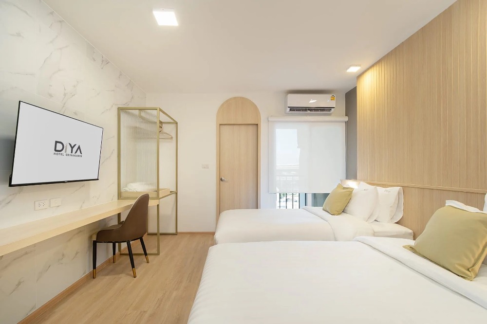 For RentPattanakan, Srinakarin : Line: @zimple_asset Newly opened minimal hotel with full facilities,located in the center of Srinakarin,Near ARL/BTS.