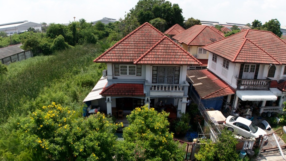 For SaleHouseSamut Prakan,Samrong : 2-storey detached house, Samrudee Village, Soi Bang Pla 2 (Thanasit), 150 sq m., 51 sq wa.