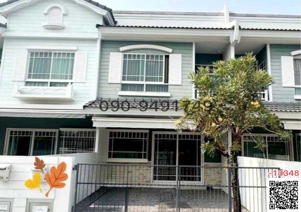 For RentTownhomeSamut Prakan,Samrong : INDY Bangna Km. 7, for rent, 2-storey townhouse, INDY Bangna Village, Km. 7, near Mega Bangna