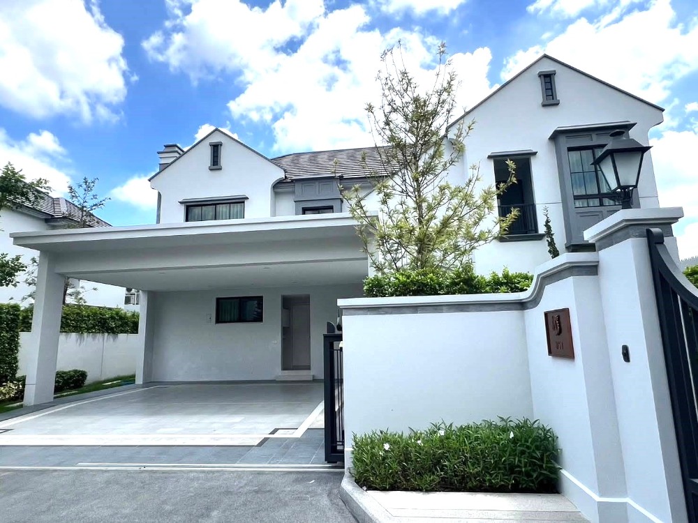 ให้เช่าบ้านพัฒนาการ ศรีนครินทร์ : 📣ให้เช่า คฤหาสน์หลังใหญ่ 2 ชั้น  ในโครงการ นันทวัน พระราม 9 - กรุงเทพกรีฑาตัดใหม่ บ้านใหม่สุดๆ ตกแต่งอลังการพร้อมอยู่ เดินทางเข้าออกสะดวกสบายหลายช่องทาง ล้อมรอบด้วยแนวรถไฟฟ้า และใกล้ทางด่วน