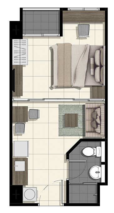 ขายคอนโดบางนา แบริ่ง ลาซาล : 🔥 🔥 ราคาดีที่สุดในโครงการ  Notting Hill Sukhumvit 107 (Bearing)