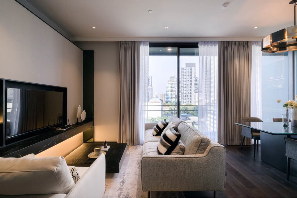 For SaleCondoSukhumvit, Asoke, Thonglor : Property code Bh0682 Lavi Sukhumvit 57, room size 86 sq m., 2 bedrooms, 2 bathrooms, 7th floor