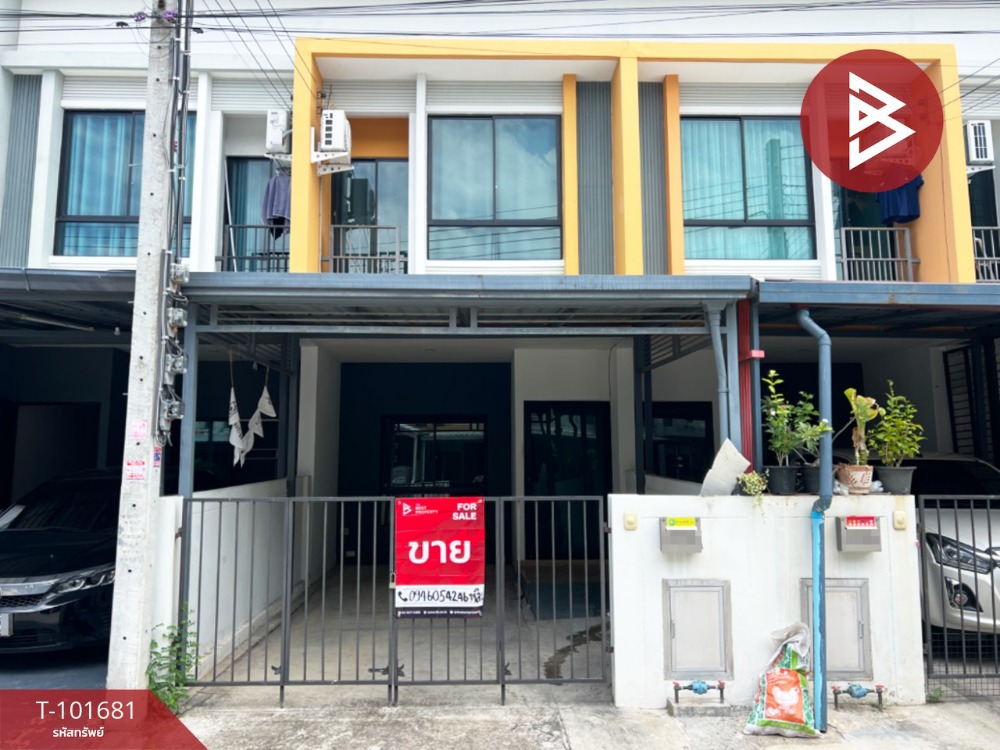 For SaleTownhomeBangna, Bearing, Lasalle : Townhouse for sale, Sirarom Plus Village, Bangna, Km. 29, Bang Bo, Samut Prakan