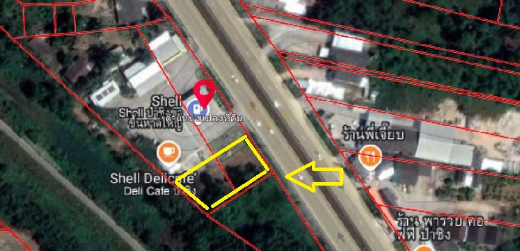 For SaleLandHatyai Songkhla : Land for Sale - Next to the Gas Station in Chana, Songkhla