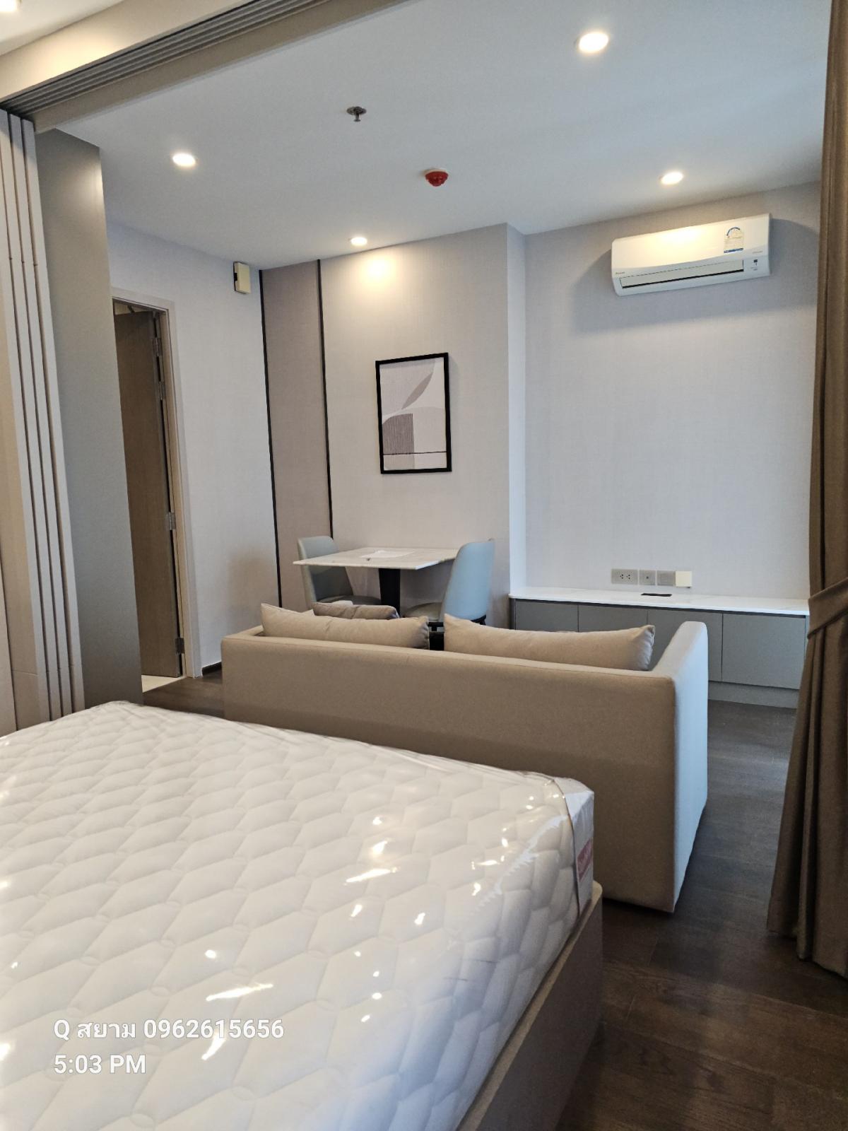 For RentCondoRatchathewi,Phayathai : Q Siam Ratchtewi for RENT 1bed 1 bath 35 Sq,m Rental price 21k call Nong 096-2615656 Ready to touring everyday