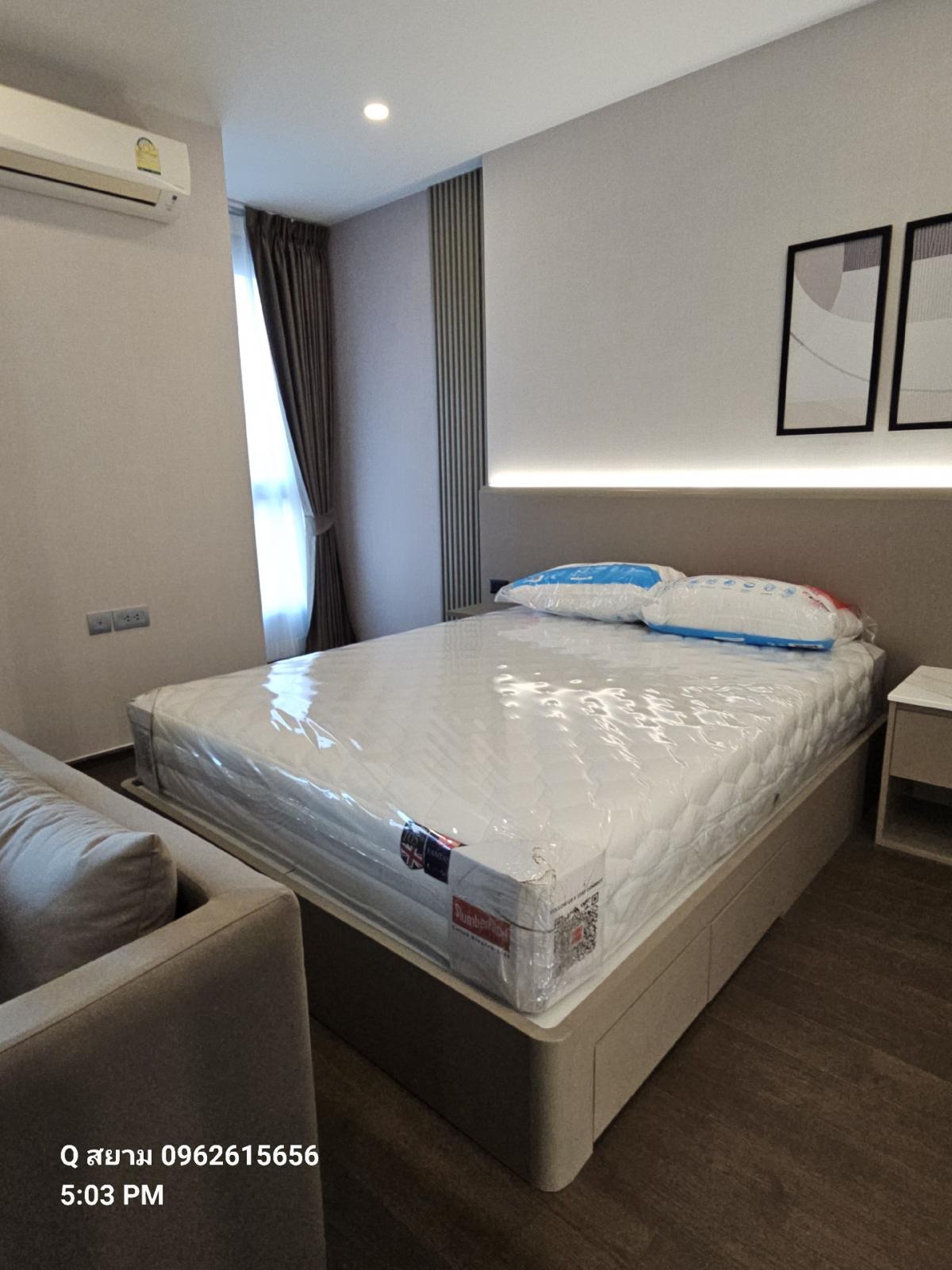 For RentCondoRatchathewi,Phayathai : Q Siam Ratchtewi for RENT 1bed 1 bath 35 Sq,m Rental price 21k call Nong 096-2615656 Ready to touring everyday