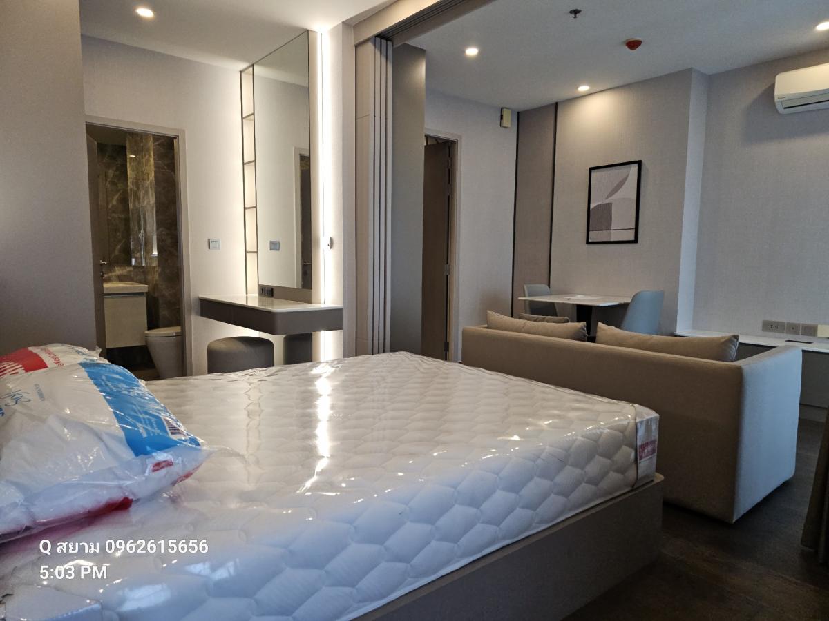 For RentCondoRatchathewi,Phayathai : Q Siam Ratchtewi for RENT 1bed 1 bath 35 Sq,m Rental price 21k call Nong 096-2615656 Ready to touring everyday