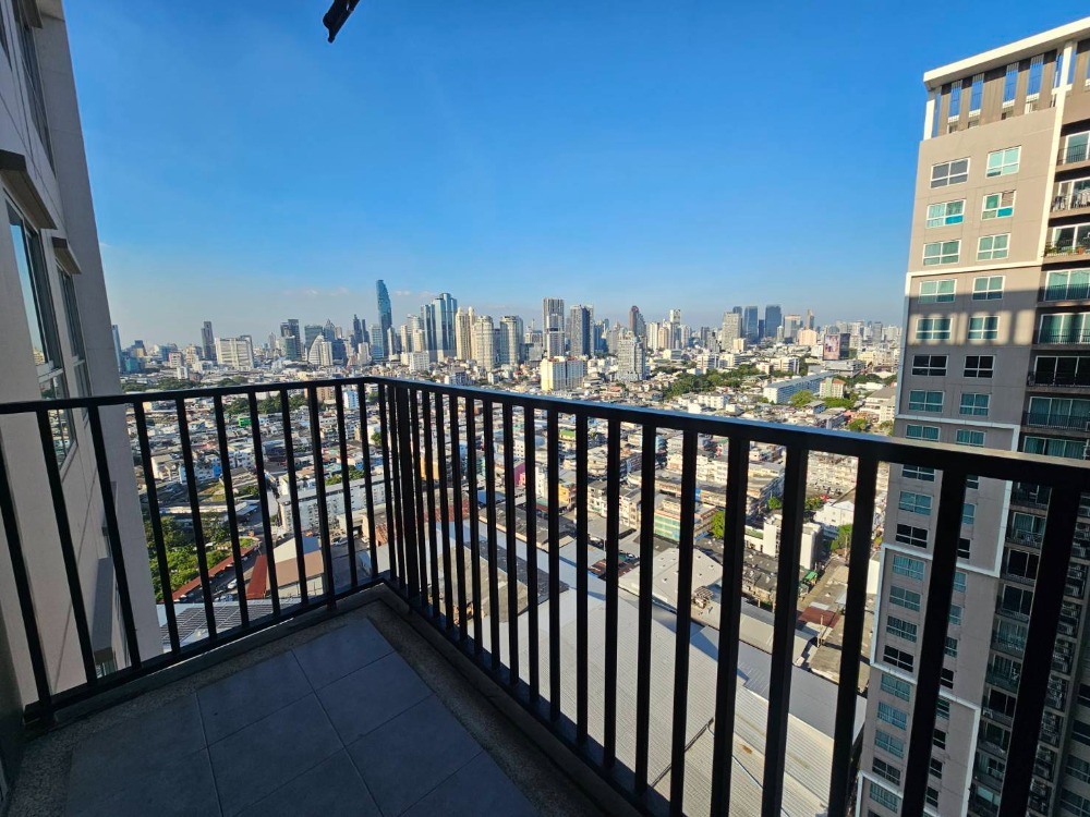 For RentCondoSathorn, Narathiwat : Beautiful room, high floor, never rented out, 2 bedrooms, 2 bathrooms, Fuse Chan Sathorn