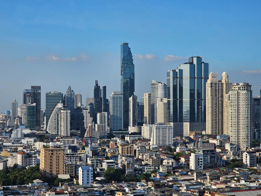 For RentCondoSathorn, Narathiwat : Beautiful room, high floor, never rented out, 2 bedrooms, 2 bathrooms, Fuse Chan Sathorn