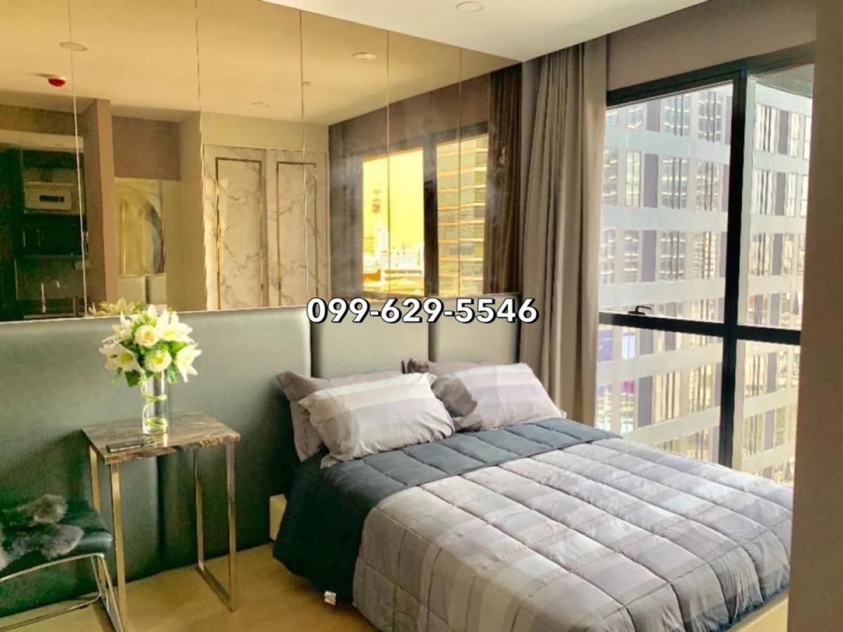 ขายคอนโดสยาม จุฬา สามย่าน : 📍Ashton chula silom✨ ชั้นสูง ห้องสวย ขนาด 24 ตรม เฟอร์นิเจอร์บิ้วอิน มีเครื่องใช้ไฟฟ้าครบ โทร 099-629-5546 ด่วน ห้องไปไว🔥
