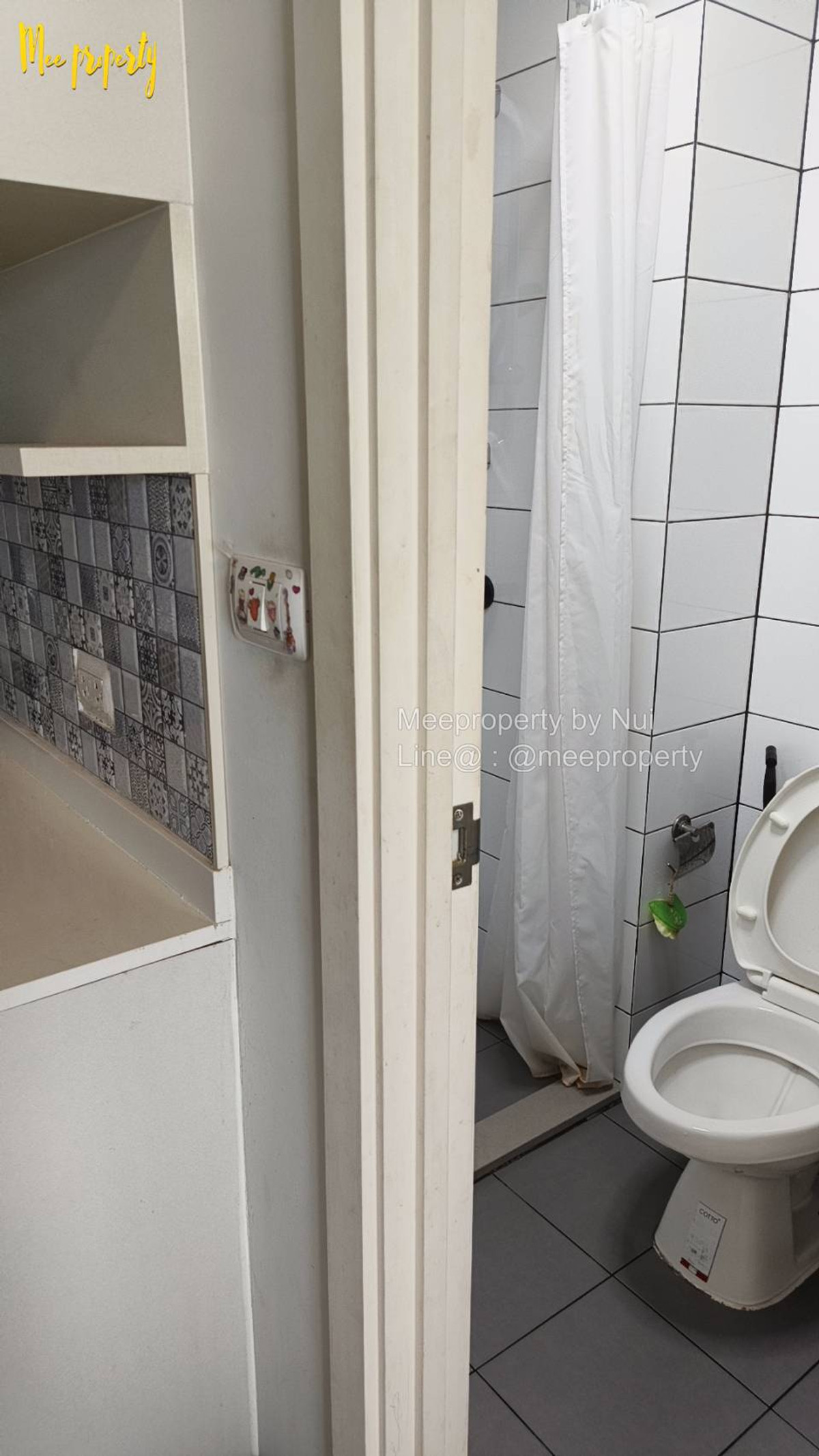 For RentCondoRatchadapisek, Huaikwang, Suttisan : Condo for rent, owner rents himself, Pracha Uthit Road, Chapter One Eco Ratchada-Huaykwang Project, 16th floor, Building D, usable area 23 square meters, ME-181