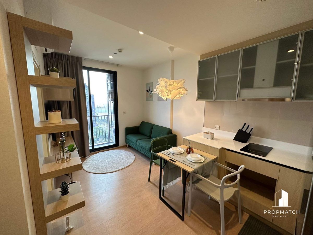 ให้เช่าคอนโดสุขุมวิท อโศก ทองหล่อ : 🐶 Pet Friendly 🐶 Maru Ekkamai 2 (1 ห้องนอน 34 ตรม.) ราคา 30,000 บาท Tel.0981315848 @propmatch