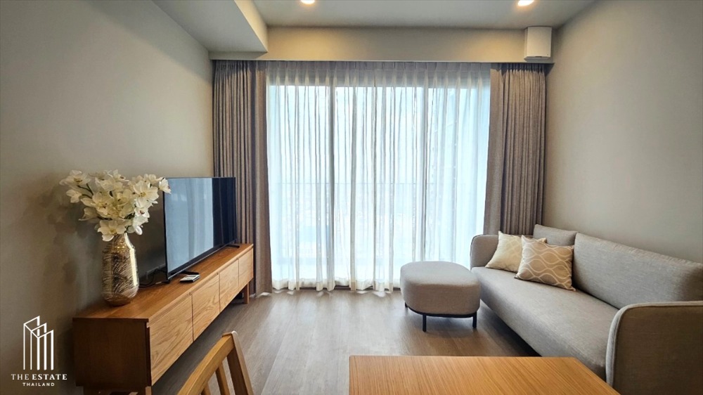 For RentCondoBangna, Bearing, Lasalle : For rent Whizdom The Forestias has a natural view of a 30-rai forest garden. The room layout is wide-fronted, comfortable and perfect @40,000 Baht