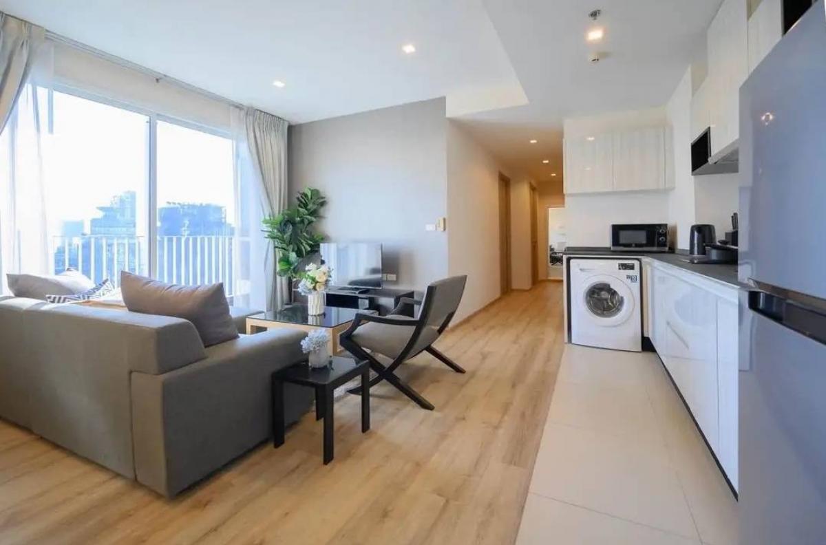 For RentCondoSukhumvit, Asoke, Thonglor : For Rent 2 Bedroom High Floor Nice Decoration @ HQ Thonglor​