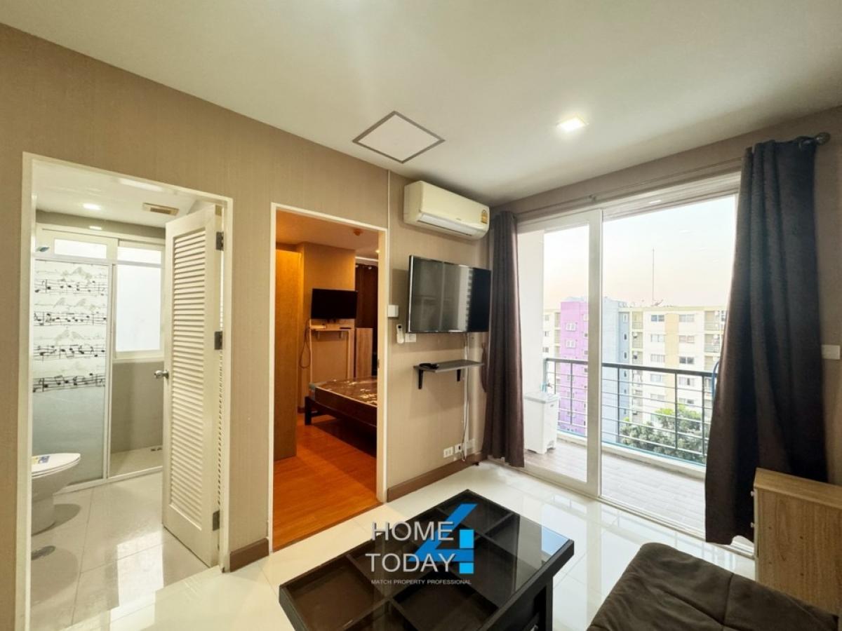 For RentCondoLadkrabang, Suwannaphum Airport : Urgent 🔥 Condo for rent, Airlink Residence, 13,500 baht (corner room)