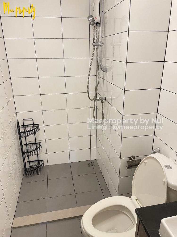 For RentCondoRatchadapisek, Huaikwang, Suttisan : Condo for rent, owner rents himself, Pracha Uthit Road, Chapter One Eco Ratchada-Huaykwang Project, 16th floor, Building D, usable area 23 square meters, ME-181