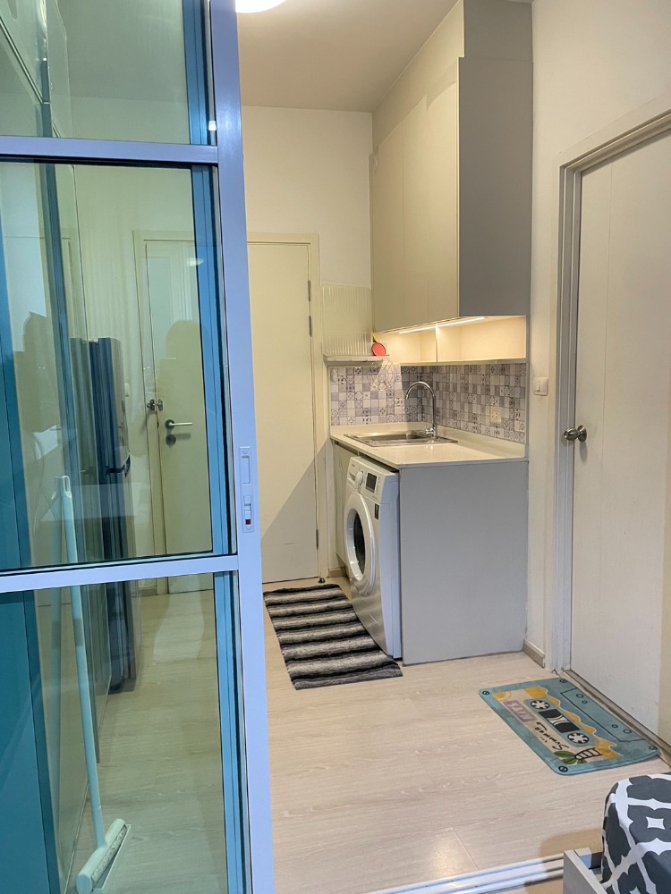 For RentCondoRatchadapisek, Huaikwang, Suttisan : Condo for rent, owner rents himself, Pracha Uthit Road, Chapter One Eco Ratchada-Huaykwang Project, 16th floor, Building D, usable area 23 square meters, ME-181