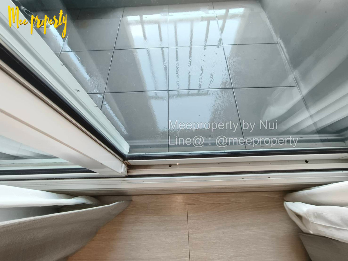 For RentCondoRatchadapisek, Huaikwang, Suttisan : Condo for rent, owner rents himself, Pracha Uthit Road, Chapter One Eco Ratchada-Huaykwang Project, 16th floor, Building D, usable area 23 square meters, ME-181