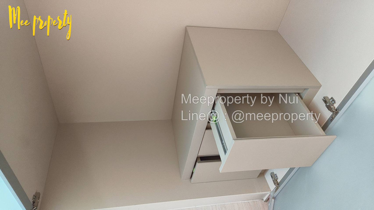 For RentCondoRatchadapisek, Huaikwang, Suttisan : Condo for rent, owner rents himself, Pracha Uthit Road, Chapter One Eco Ratchada-Huaykwang Project, 16th floor, Building D, usable area 23 square meters, ME-181