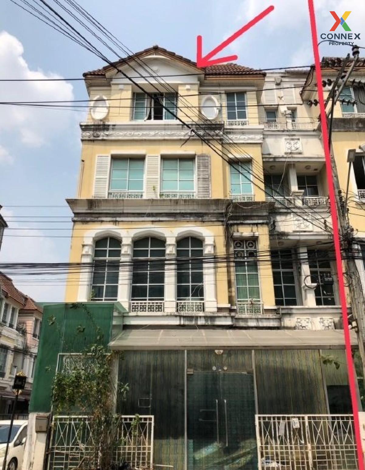 For SaleTownhomeSapankwai,Jatujak : For Sale Townhouse/Townhome  , Baan Klang Muang The Paris Ratchavipha , corner unit , Lat Yao , Chatuchak , Bangkok , CX-108166