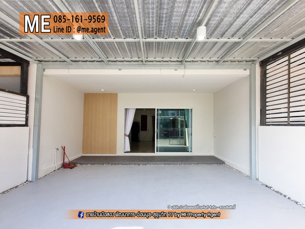 For SaleTownhomePattanakan, Srinakarin : For sale: Willette Light, large floor plan, Phatthanakan 38 - On Nut – Srinakarin, call 064-954-9619 (TF47-19)