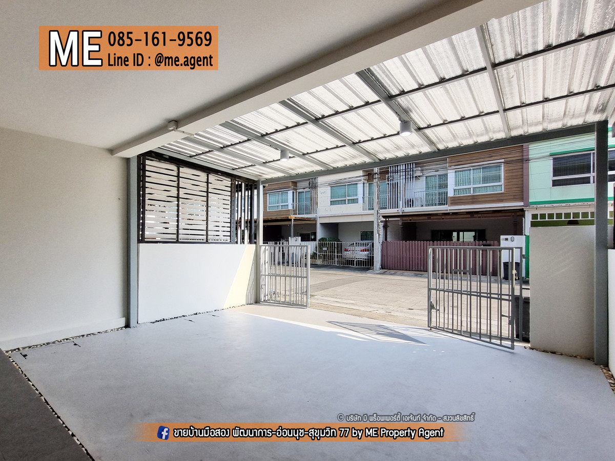 For SaleTownhomePattanakan, Srinakarin : For sale: Willette Light, large floor plan, Phatthanakan 38 - On Nut – Srinakarin, call 064-954-9619 (TF47-19)