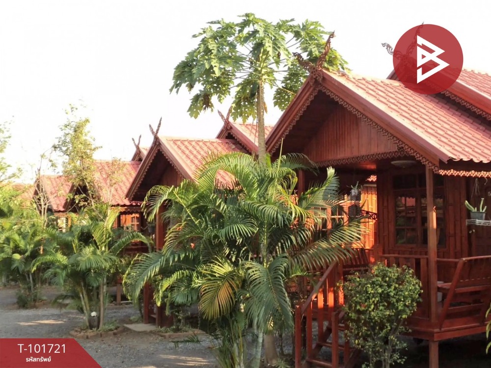 For SaleHotel&Apartment BusinessKhon Kaen : Resort for sale, good location, Maliwan Road, area 1 rai 76 sq m, Chum Phae, Khon Kaen