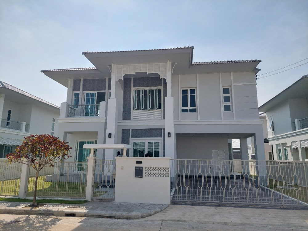 For SaleHouseRama 2, Bang Khun Thian : Suaytrong Premium I am Rama 2-Sam Dam, plot near the garden, Ban Plang (PLANG), luxury Colonial style house, starting at 11.415 million baht*