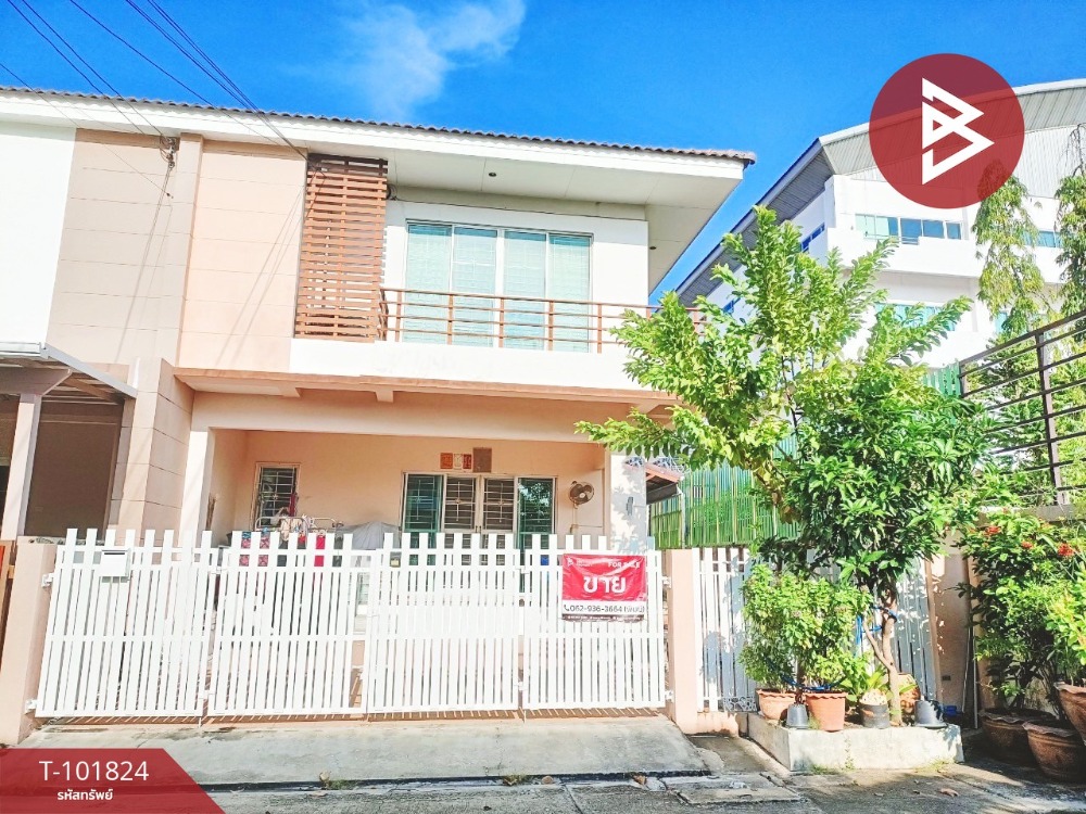 For SaleHouseSamut Prakan,Samrong : Single house for sale, Suksamran Living Village, Pracha Uthit 90, Samut Prakan