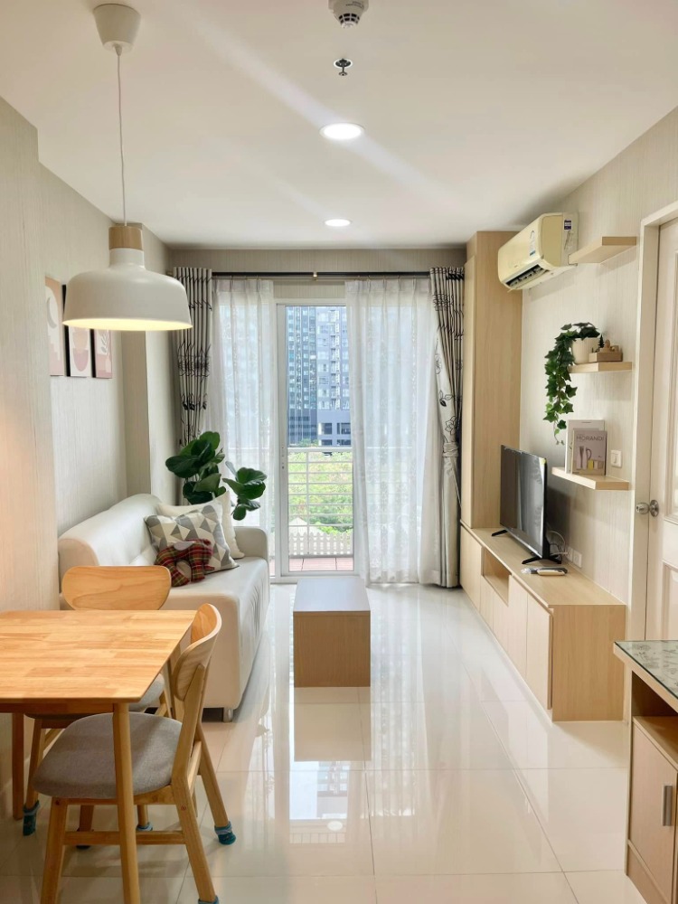 For SaleCondoRama9, Petchburi, RCA : Property code Bh0711 The Mark Ratchada Airport Link, room size 38.37 sq m., 1 bedroom, 1 bathroom, 8th floor