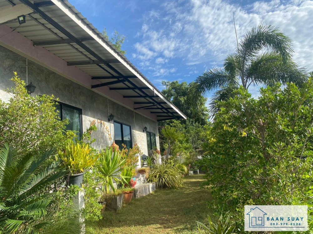 For SaleLandHuahin, Prachuap Khiri Khan, Pran Buri : Land for sale with resort near Pak Nam Pran Beach