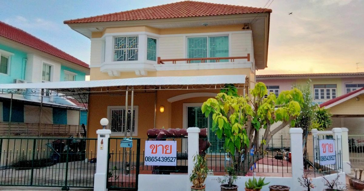 ขายบ้าน : ทำเลดี!! บ้านเดี่ยวหลังมุม หน้าบ้านไม่ชนกับใคร หมู่บ้านชวนชื่นประชาอุทิศ113