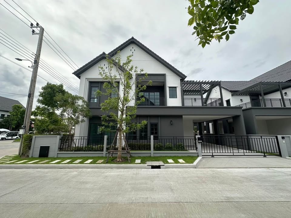 For RentHouseBangna, Bearing, Lasalle : RL1-006 For rent, single house, Centro Bangna (Centro Bangna), size 66.5 sq m., beautiful house, quality project🟥@rdsluxury
