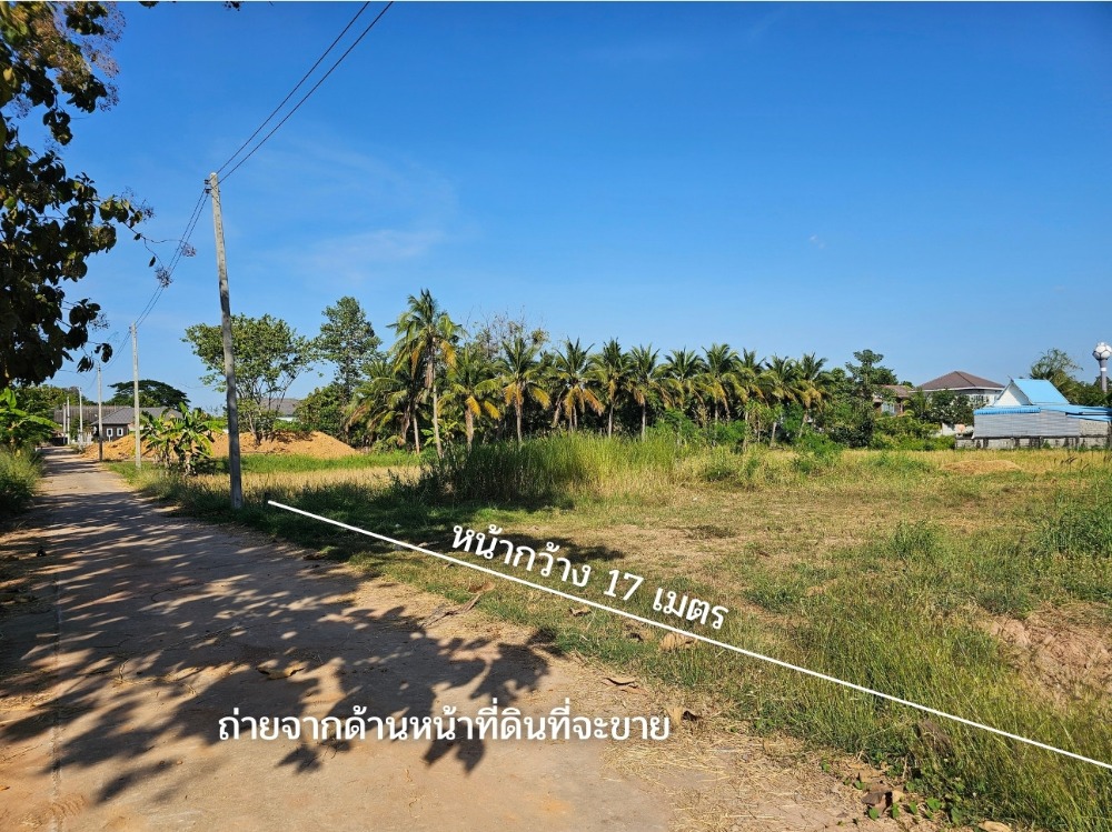For SaleLandKhon Kaen : Vacant land 100 square wah, 500 meters from Nong Kung Market, CJ More, Seven