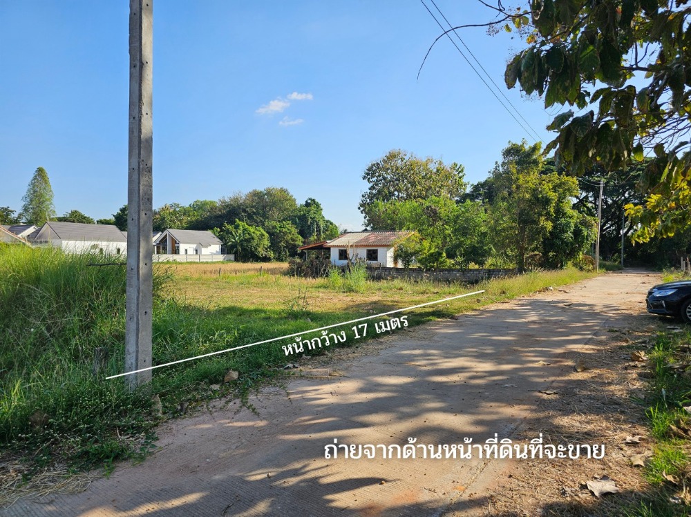 ขายที่ดินขอนแก่น : ที่ดินเปล่า 100ตารางวา ห่างตลาดหนองกุง ซีเจมอร์ เซเว่น 500เมตร