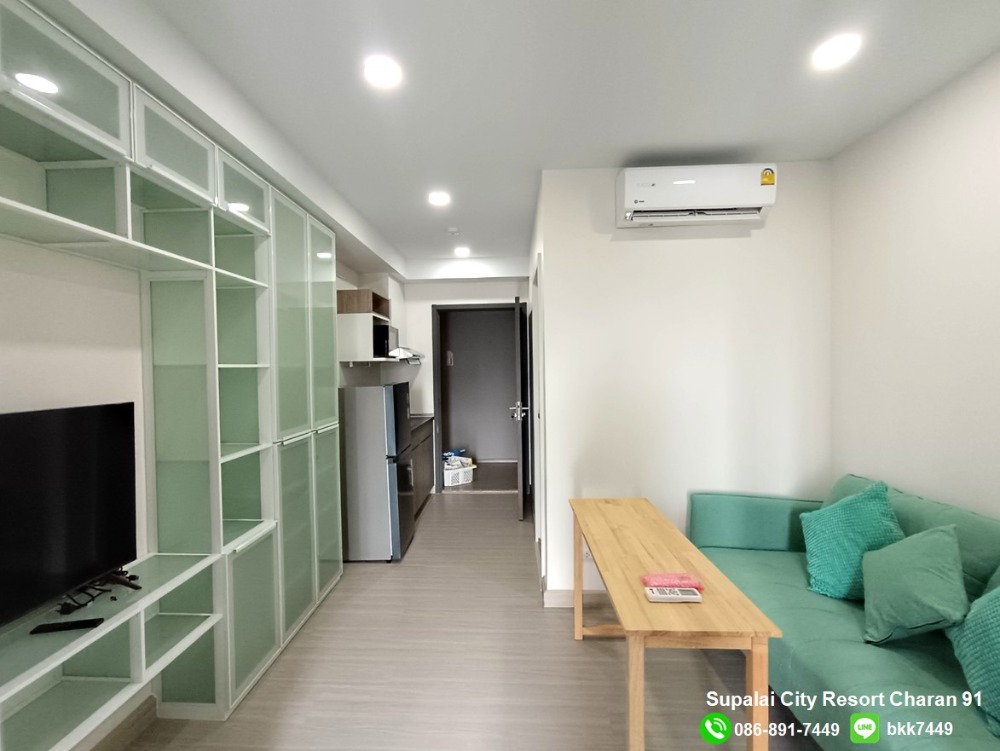 For RentCondoPinklao, Charansanitwong : ✅✅Condo for rent Supalai City Resort Charan 91, Bang O BTS Station