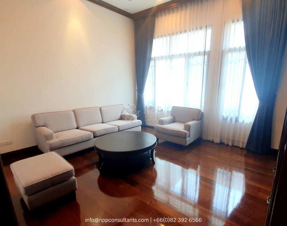 For RentHouseRama3 (Riverside),Satupadit : L&H Villa Sathorn 4 Bedrooms For Rent