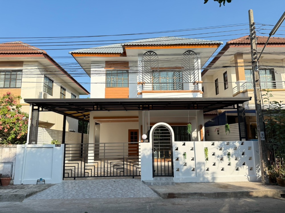 ขายบ้านมีนบุรี-ร่มเกล้า : บ้านแฝดสไตล์บ้านเดี่ยว วิวท้องทุ่งนา บรรยากาศดีมาก แถมเฟอร์นิเจอร์พร้อมเข้าได้อยู่ หมู่บ้านเต็มสิริเพลส3 มิตรไมตรี คู้ฝั่งเหนือ หนองจอก สุวินทวงศ์ เชื่อมสัมพันธ์ มีนบุรี ร่มเกล้า รามคำแหง นิมิตใหม่ ลาดกระบัง แอร์พอตลิ้ง