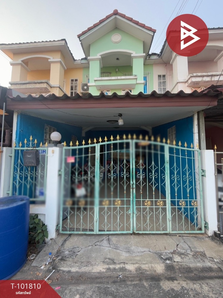 For SaleTownhomePathum Thani,Rangsit, Thammasat : 2-storey townhouse for sale, Suphawat Village, Rangsit-Pathum Thani