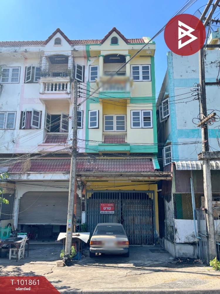 ขายอาคารพาณิชย์ศรีราชา แหลมฉบัง บ้านบึง : ขายอาคารพาณิชย์ 3.5 ชั้น เนื้อที่ 20 ตร.วา ศรีราชา ชลบุรี