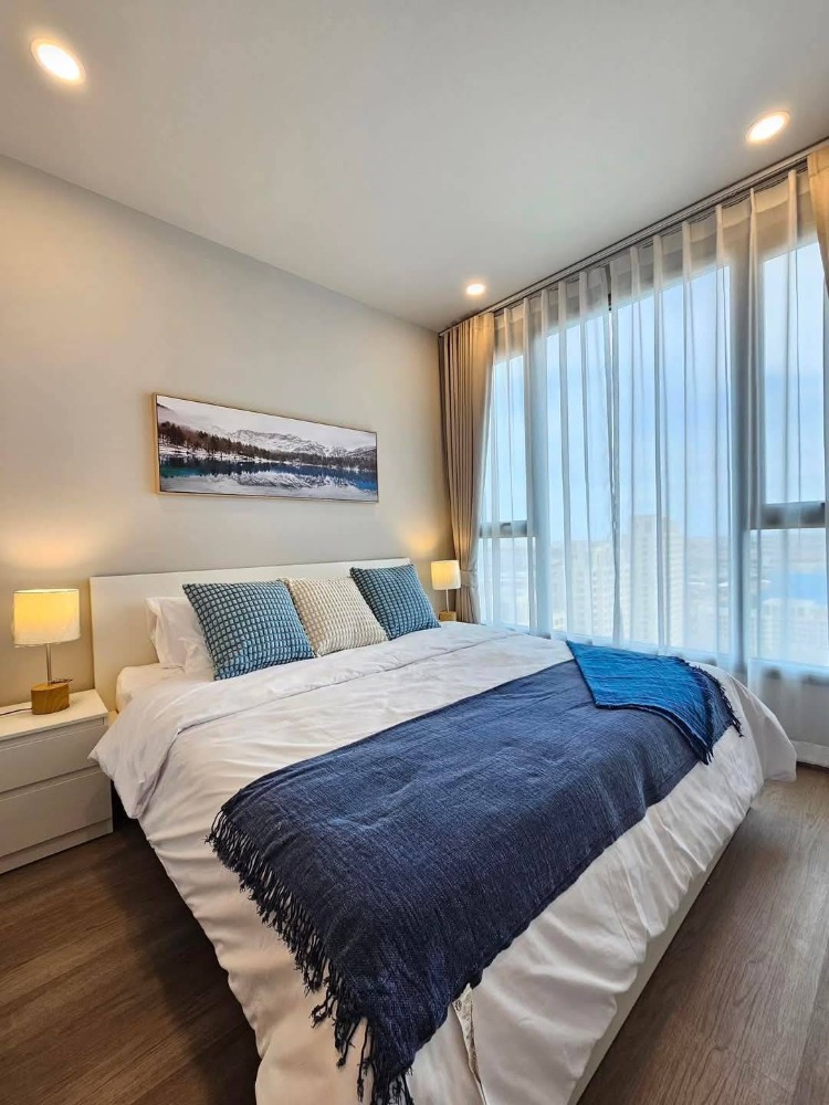 For RentCondoBangna, Bearing, Lasalle : LTH11411-Whizdom The Forestias FOR RENT Size 57 sqm. 2 beds 2 baths Near Prince Suvarnabhumi Hospital ONLY 40K/Month