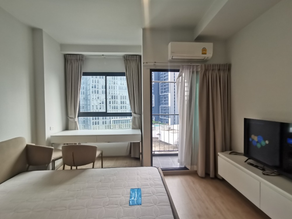 For RentCondoRama9, Petchburi, RCA : Studio for rent at IDEO New Rama9. Fully furnished, Ready to move in.