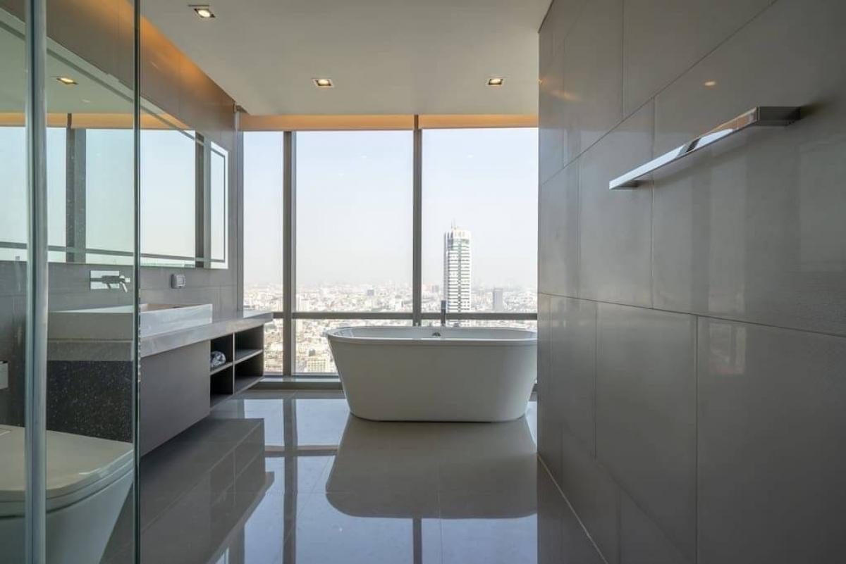 ขายคอนโดสาทร นราธิวาส : ขาย / ให้เช่า คอนโด The Bangkok Sathorn ใกล้ BTS สุรศักดิ์ 50 เมตร | ลิฟต์ส่วนตัว | วิวเมืองโล่ง
