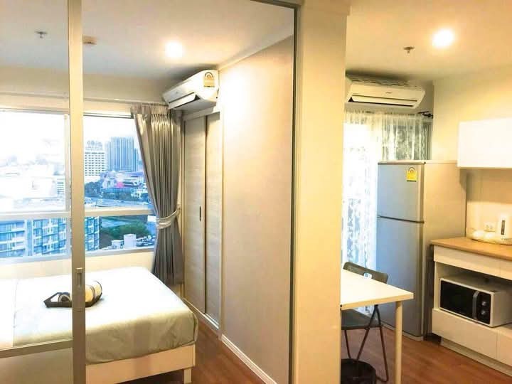 For SaleCondoRama9, Petchburi, RCA : S-LPARK173 Condo for sale Lumpini Park Rama 9 - Ratchada, 14th floor, Building A, city view, 26 sq m., 1 bedroom, 1 bathroom, 2.1 million 064-959-8900