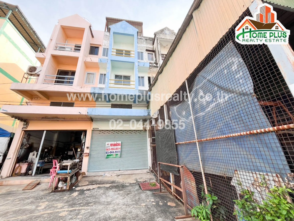 ขายสำนักงานสมุทรปราการ สำโรง : อาคารพาณิชย์ 3 ชั้นครึ่ง หมู่บ้านเจริญทรัพย์ซิตี้ บางปลา ซอยบางปลา2 สมุทรปราการ