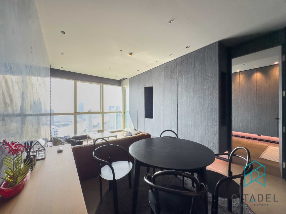 For RentCondoWongwianyai, Charoennakor : The River by Raimon Land - Exclusive High Floor 1 Bed Condo for Rent!