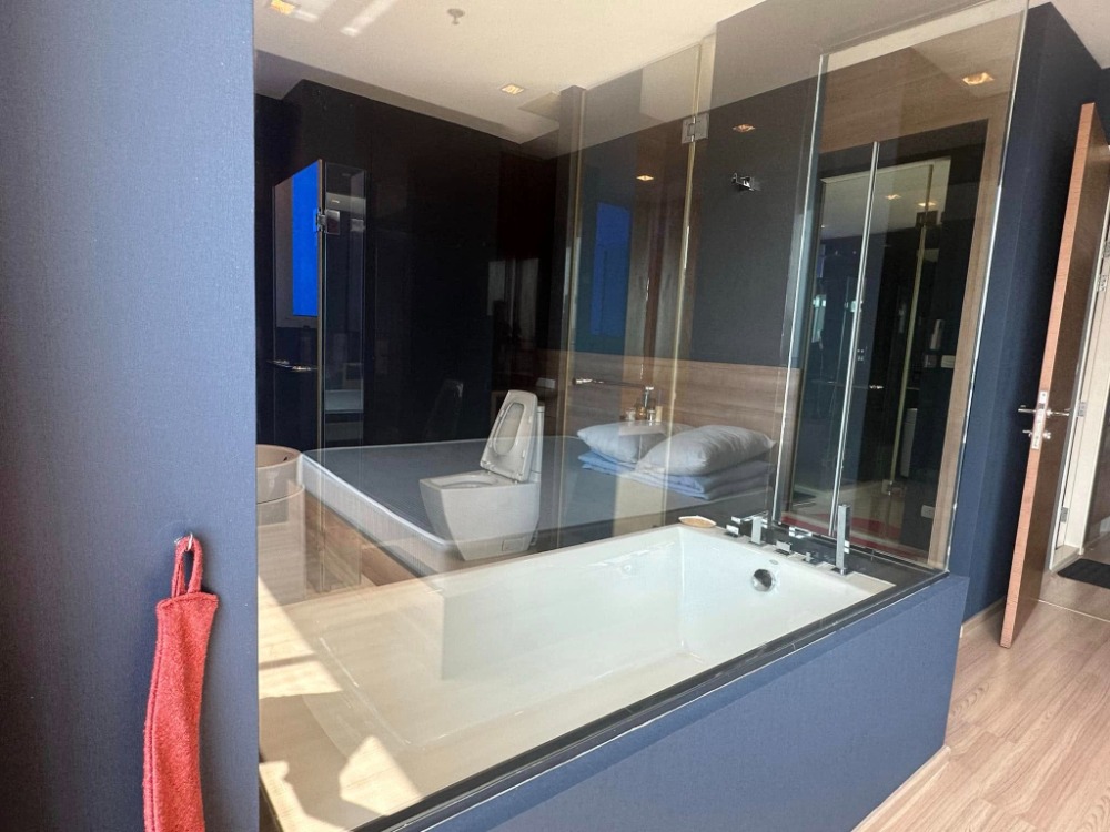 ขายคอนโดอ่อนนุช อุดมสุข : รหัสทรัพย์ Bh0745 เดอะ เพรสซิเดนท์ สุขุมวิท 81 ห้องขนาด 34.5 ตร.ม. แบบ 1 ห้องนอน 1 ห้องน้ำ ชั้น 7